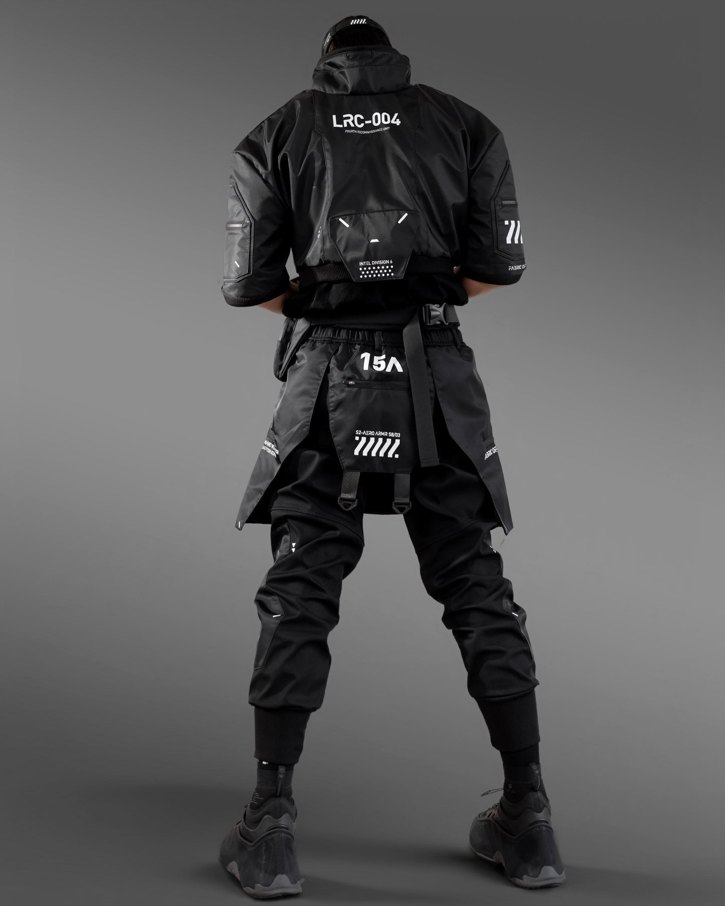 CG-Type 15A Black Cargo Pants