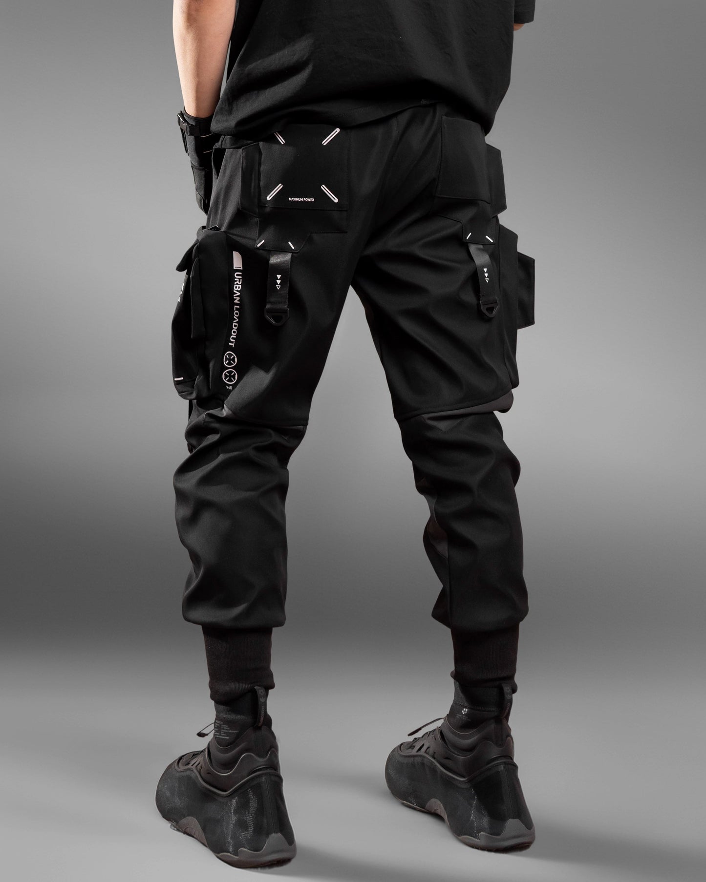 CG-Type 19S Black Cargo Pants