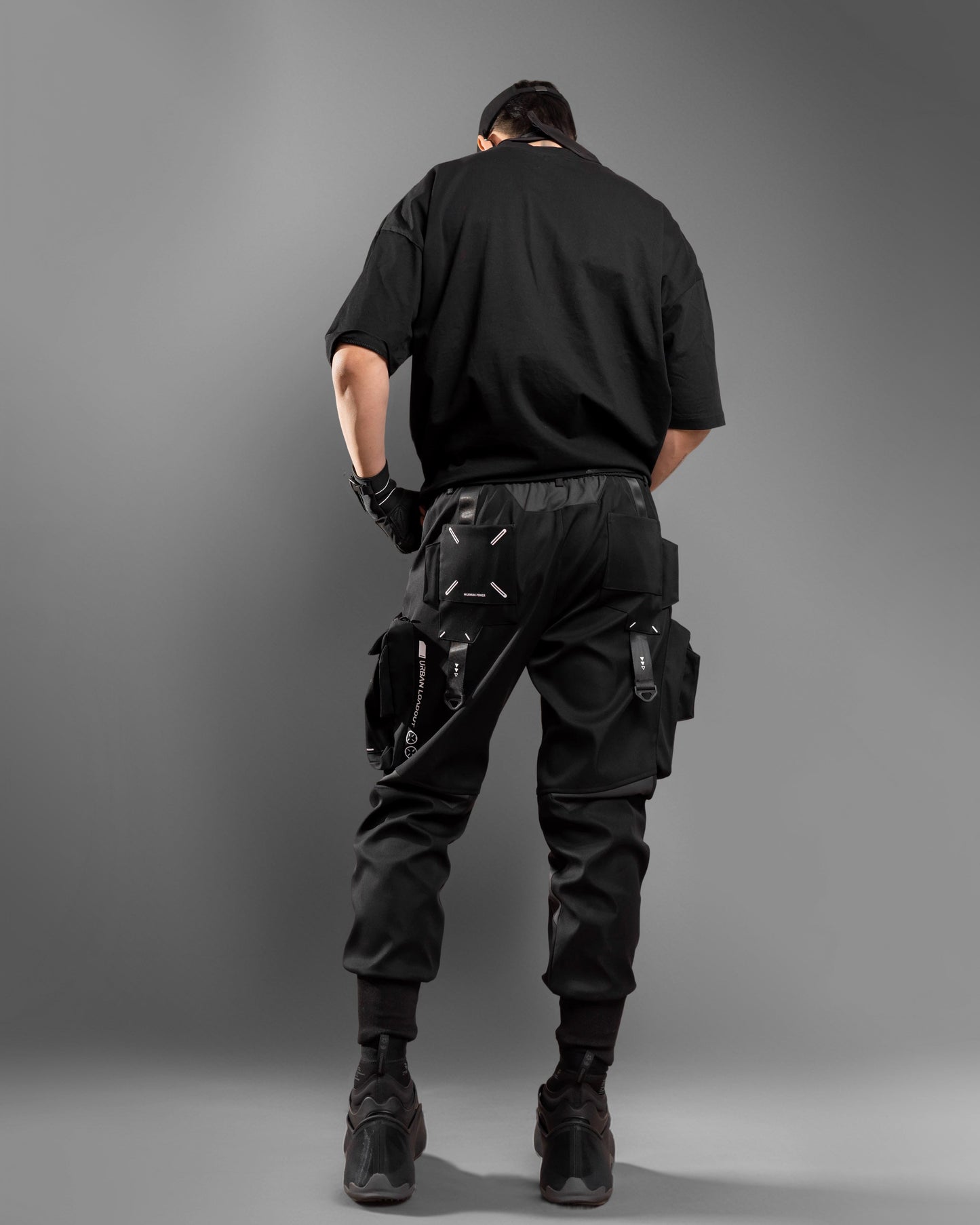 CG-Type 19S Black Cargo Pants