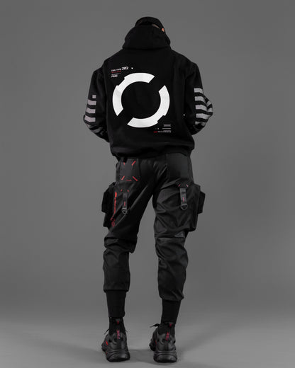 CG-Type 19S Black Red Cargo Pants