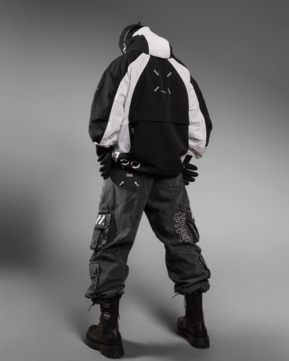 DJ-Type 001A Charcoal Denim Cargo Pants