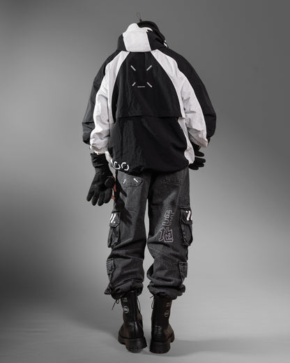 DJ-Type 001A Charcoal Denim Cargo Pants