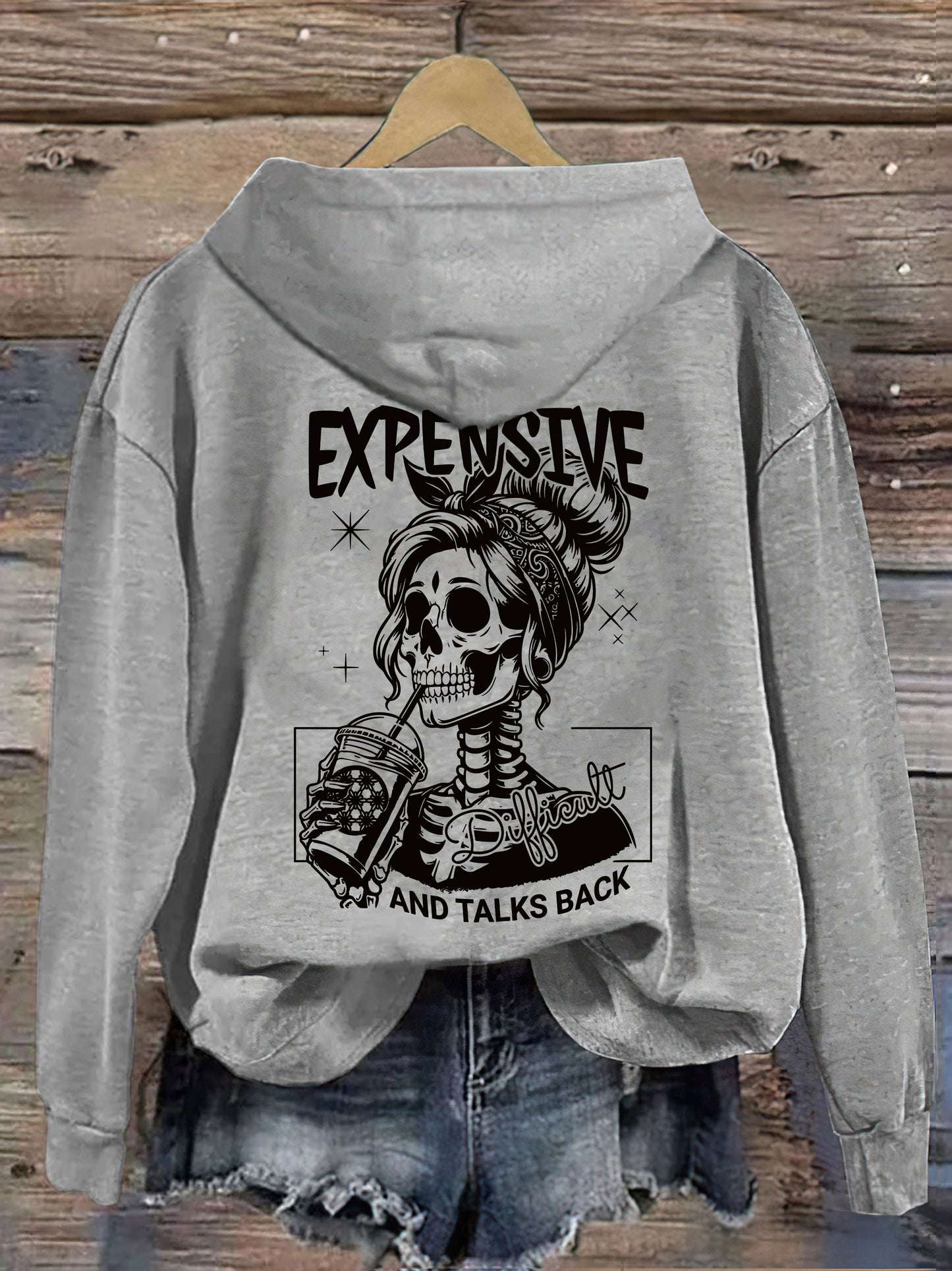 Expensive Difficult And Talks Back Hoodie