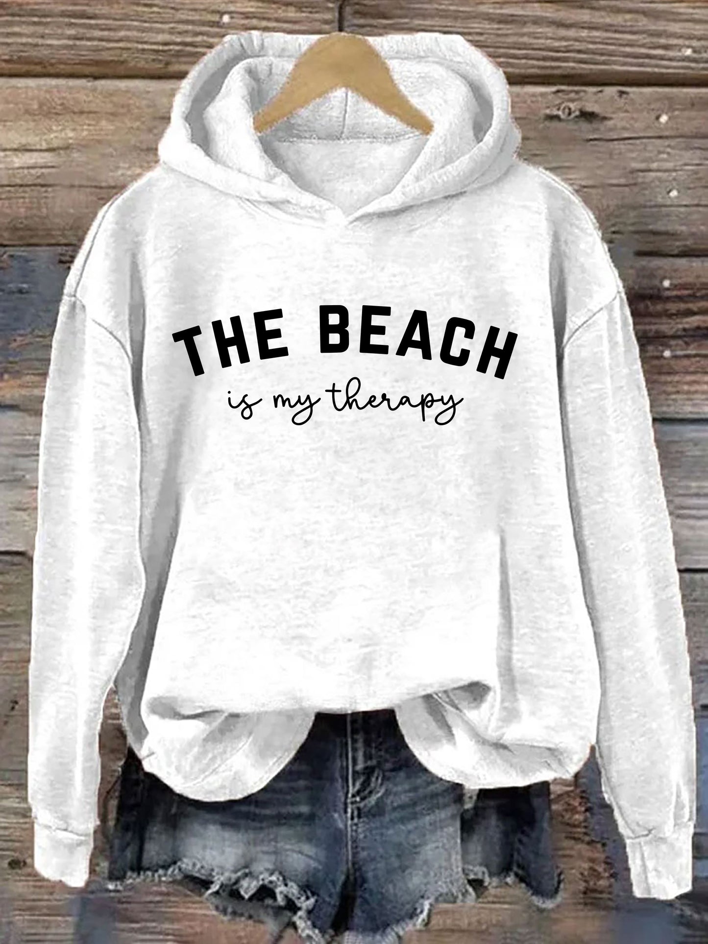 The Beach Is My Therapy Hoodie
