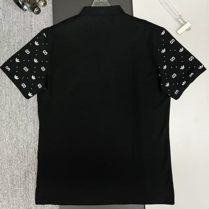 All-Over Pattern Polo shirt