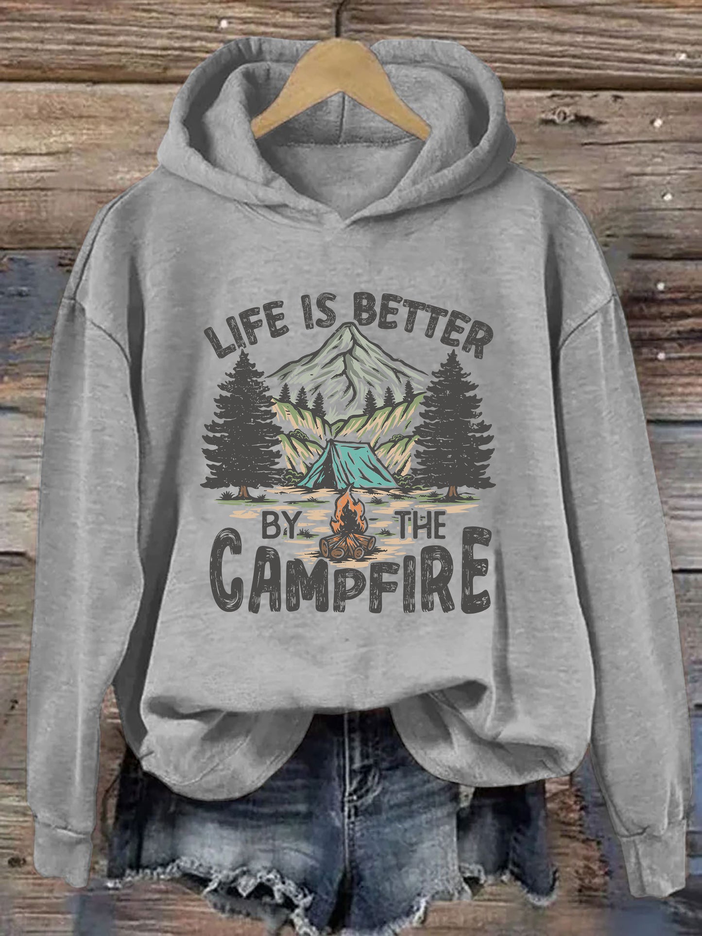 Live Is Better By The Campfire Hoodie