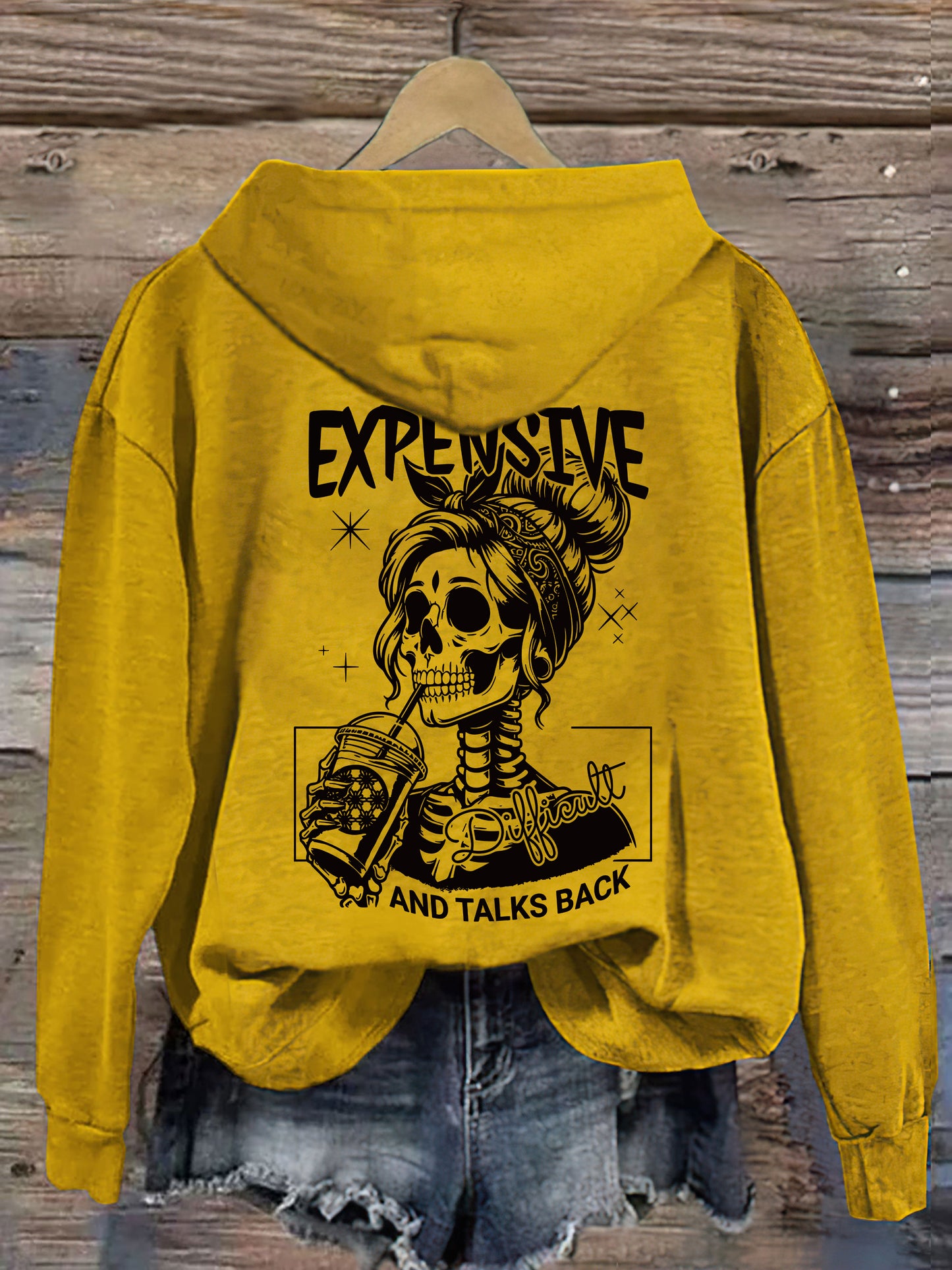 Expensive Difficult And Talks Back Hoodie