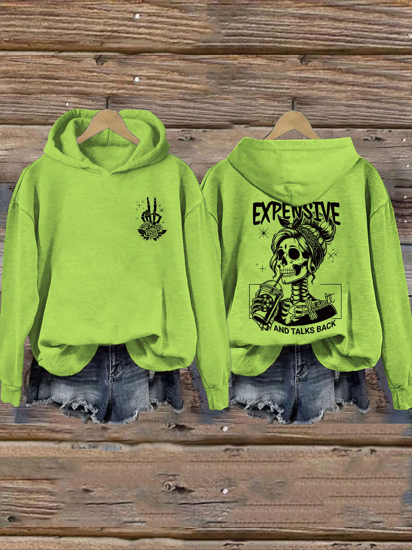 Expensive Difficult And Talks Back Hoodie