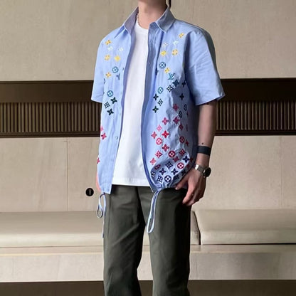 2025 New Hollow Embroidered T-Shirt
