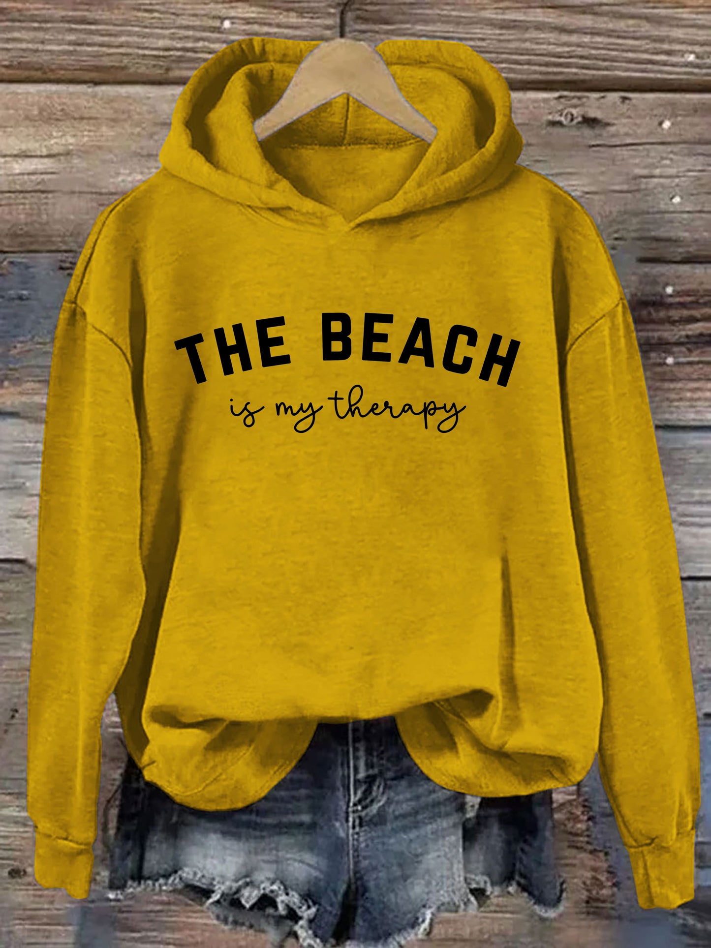 The Beach Is My Therapy Hoodie